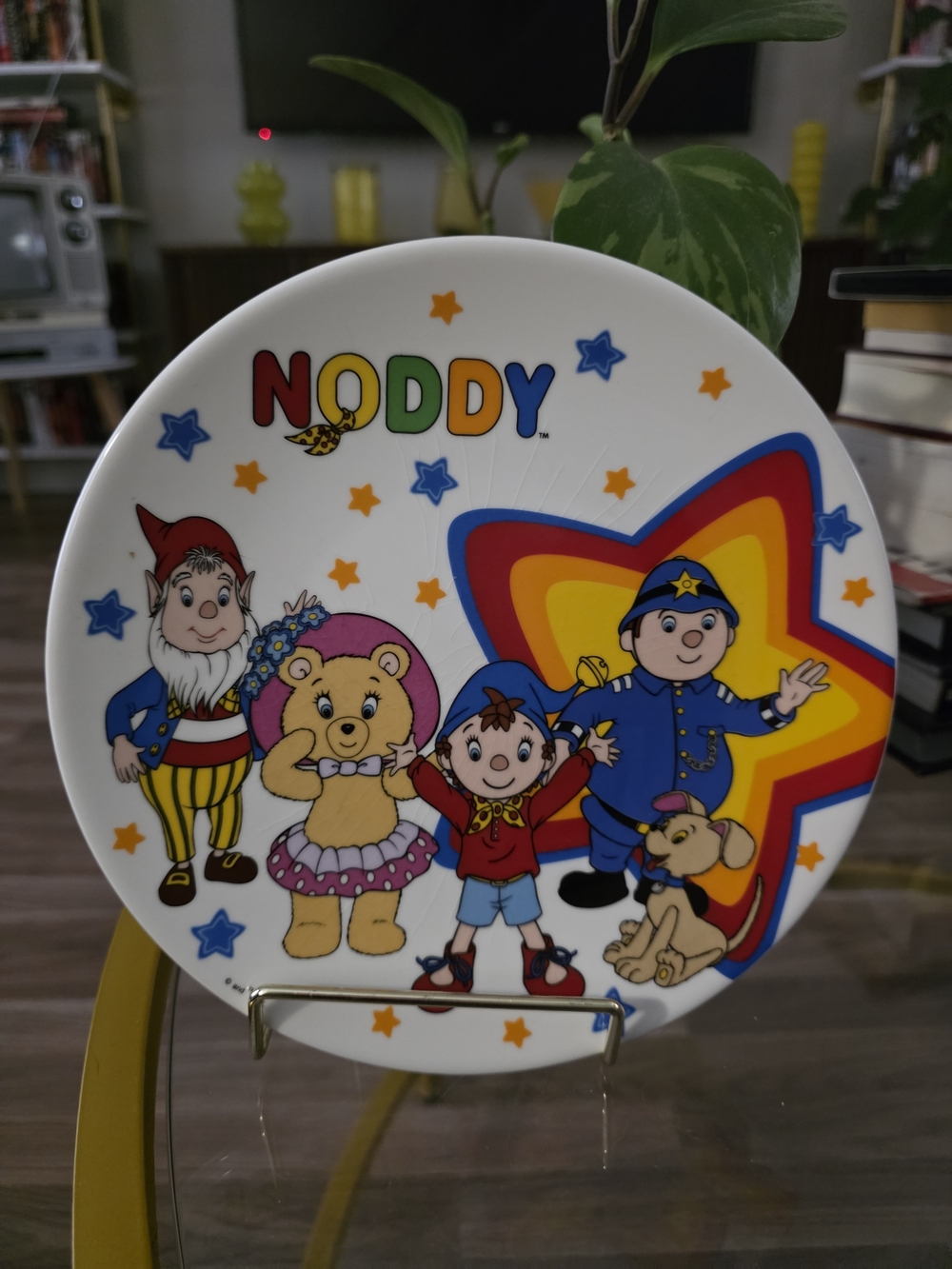 Rare,Vintage Collectable Noddy 8.5” Fine Earthenware Plate By Vista Alegre